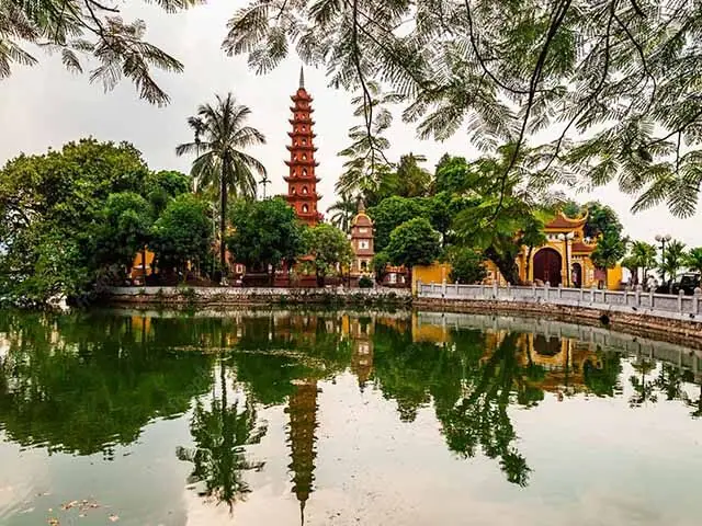 Ho Chi Minh Mausoleum Ba Dinh Square Hanoi Vietnam