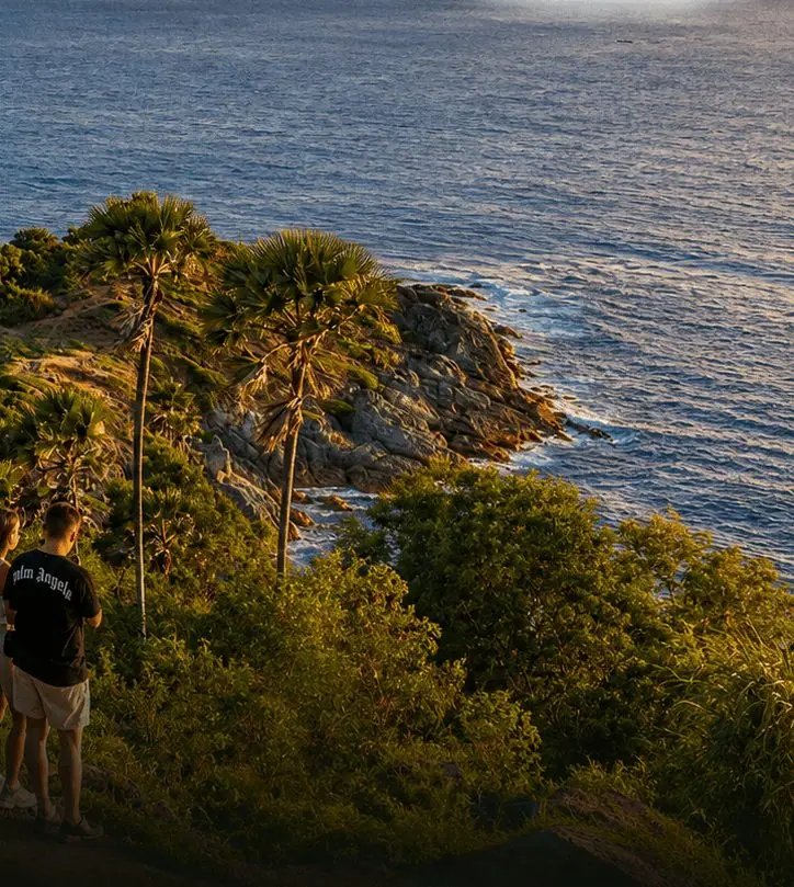 Sunset over the Andaman Sea from Promthep Cape, Phuket